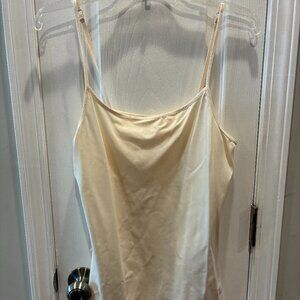 Vanity Fair Camisole Shell Blouse - Size L - Ivory - NWOT